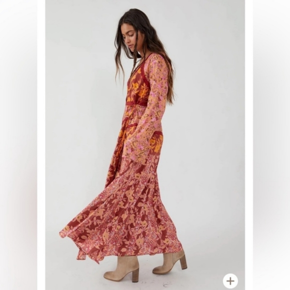 Free People Tilda Wrap Maxi Dress - Picture 2 of 16